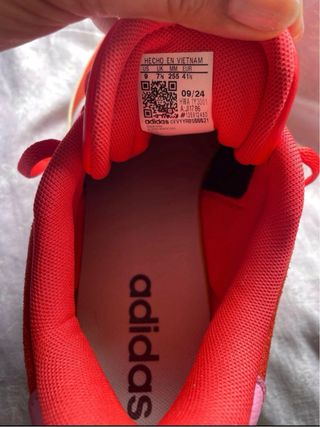 Adidas VL Court Bold Rojas Talla 41 1/3 Nuevas