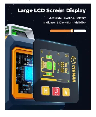 Nivel Láser Verde CIGMAN CM-S04