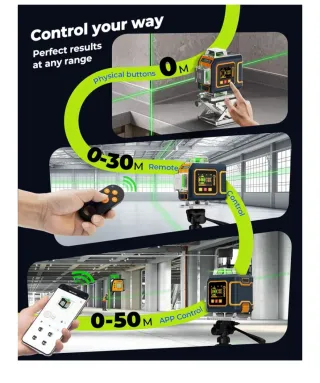 Nivel Láser Verde CIGMAN CM-S04
