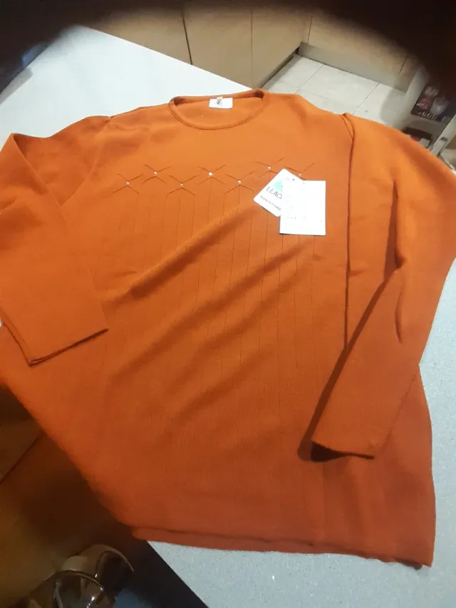 Jersey Mango Naranja Talla G