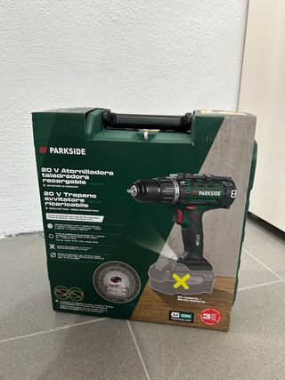 Atornillador Parkside 20V nuevo