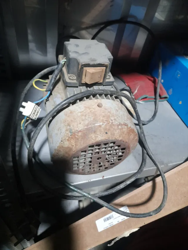 Motor para hormigonera pequeña de 120 o 140