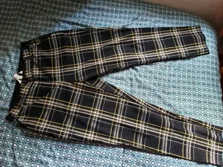 Pantalones de cuadros