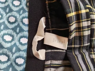 Pantalones de cuadros