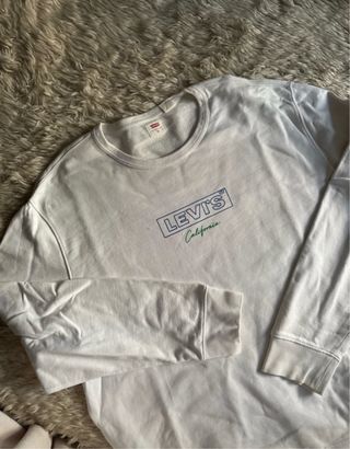 Sudadera Levi's Blanca California