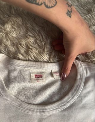 Sudadera Levi's Blanca California