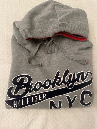 Sudadera Tommy Hilfiger Brooklyn Gris Hombre