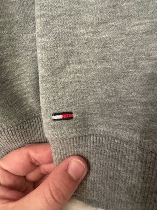 Sudadera Tommy Hilfiger Brooklyn Gris Hombre