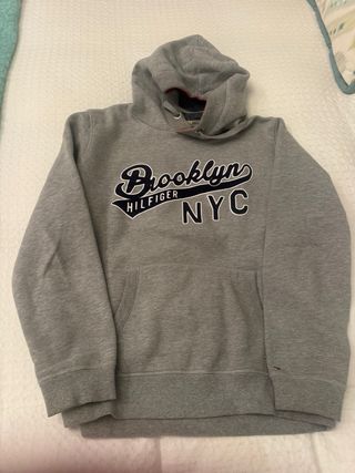 Sudadera Tommy Hilfiger Brooklyn Gris Hombre