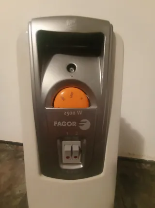 Calefactor Radiador Aceite Fagor Nova Max 2500W