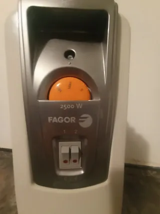 Calefactor Radiador Aceite Fagor Nova Max 2500W
