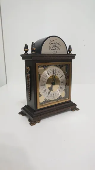 Orologio da tavolo Jerger "Tempus Fugit" Germany