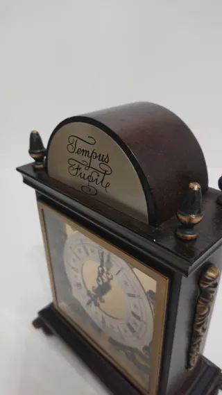 Orologio da tavolo Jerger "Tempus Fugit" Germany