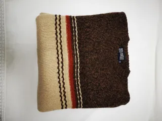 Jersey Privata Talla S Beige y Marrón