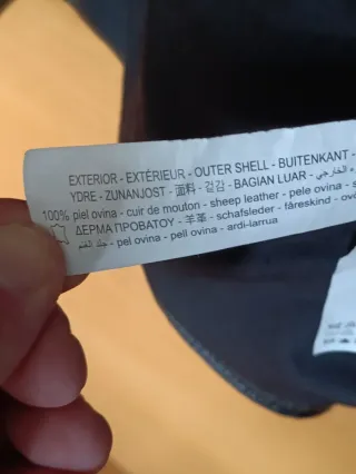 Cazadora Biker Zara Negra Hombre