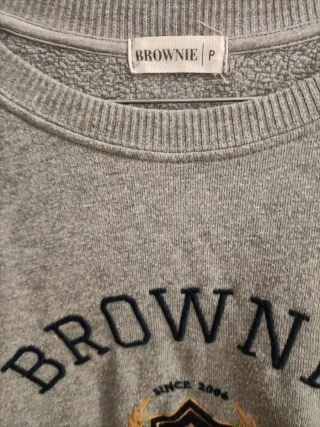 Sudaderas Brownie Grises Talla S