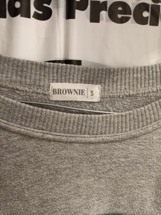 Sudaderas Brownie Grises Talla S