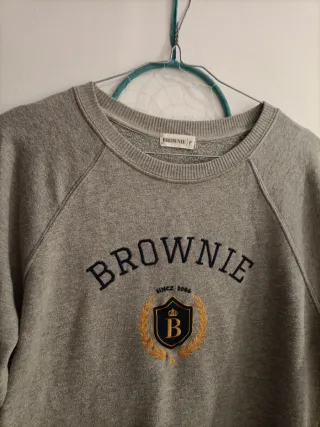Sudaderas Brownie Grises Talla S