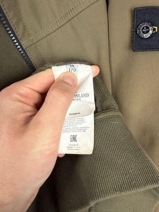 Giacca Soft Shell-R verde Stone Island