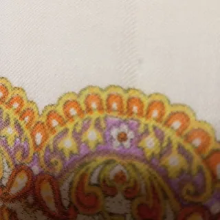 ANTIGUO PAÑUELO DE LANA INDUMENTARIA