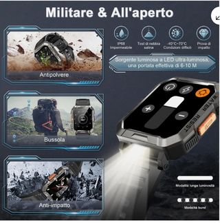 Smartwatch Z Nero/Argento