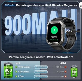 Smartwatch Z Nero/Argento