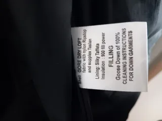 Anorak / Parka Marmot de plumas.  Menos 30 grados.