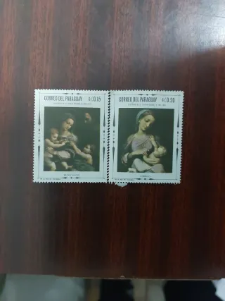 2 Sellos Paraguay 0.15 y 0.20