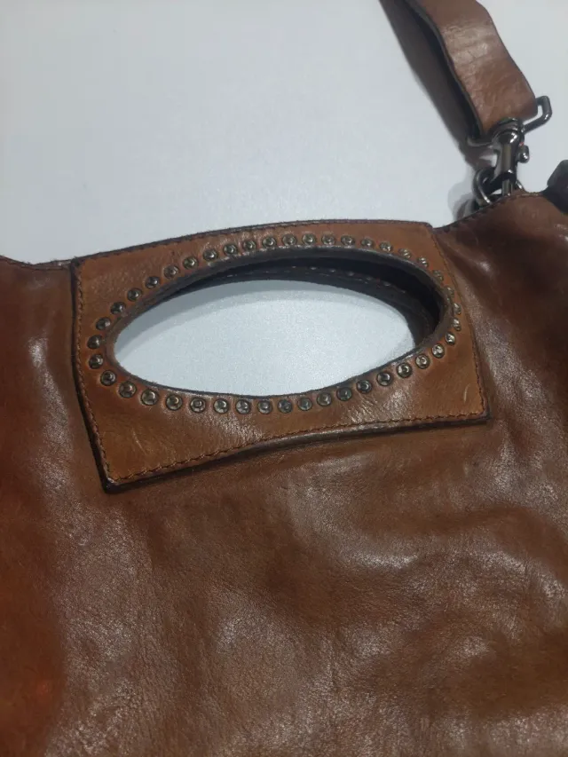 Bolso Campomaggi Marrom Couro