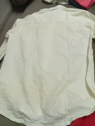 Camisa Okaidi Blanca Mujer