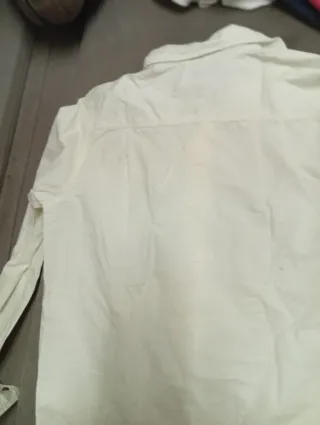 Camisa Okaidi Blanca Mujer