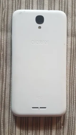 Telefono mobile Alcatel bianco