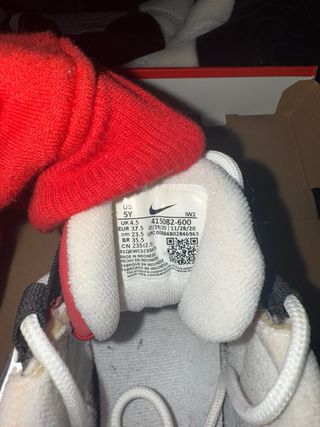 Zapatillas Nike Air More Uptempo Rojas