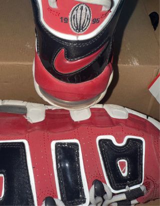 Zapatillas Nike Air More Uptempo Rojas