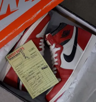 Nike Air Jordan 1 last and found hight