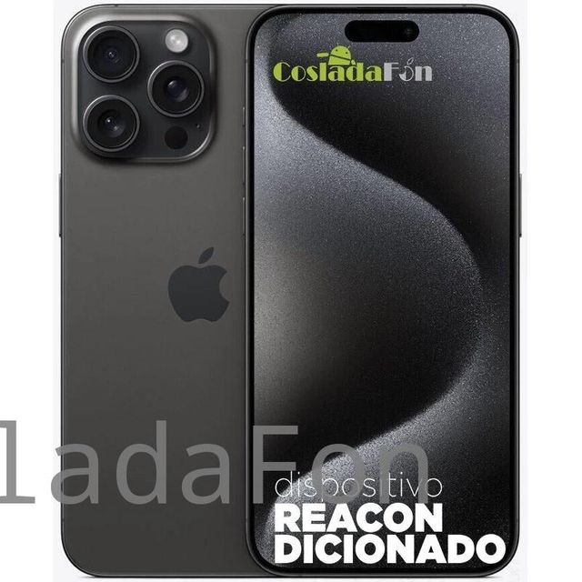 Iphone 15 Pro Max 256GB Black Titanium  (Negro)