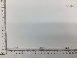 pulsera plata 925mm con piedra con circonita