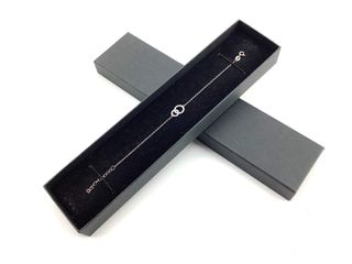 pulsera plata 925mm con piedra con circonita