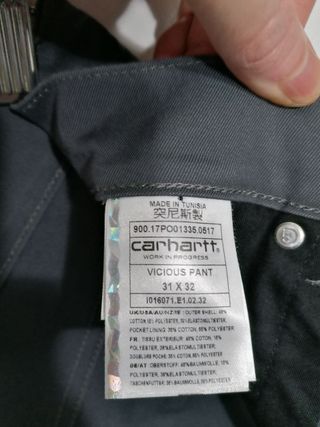 Pantalon Carhartt Vicious Pant