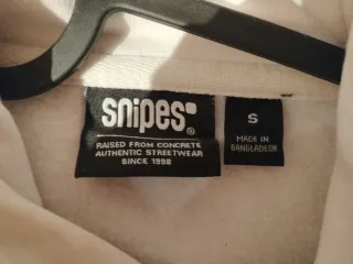 Sudadera Snipes Blanca