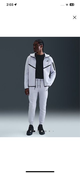 Chaqueta Nike Tech Fleece Gris