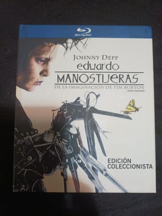 Eduardo Manostijeras Digibook 2 Discos Blu-ray DVD