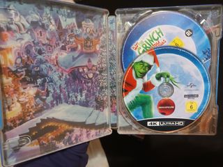 El Grinch Steelbook 4K UHD Blu-ray