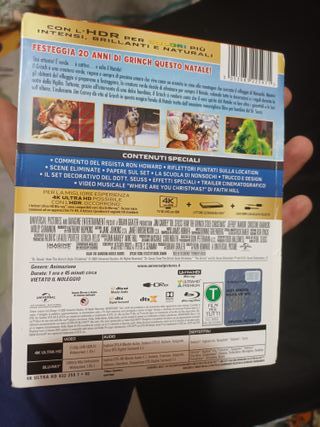 El Grinch Steelbook 4K UHD Blu-ray