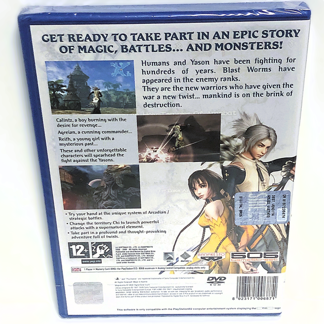 Magnacarta PS2 RPG *Nuovo Sigillato*