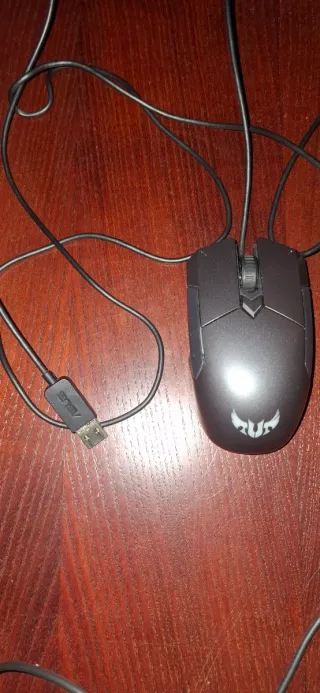 Ratón Gaming Asus TUF Negro/Gris