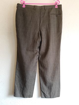 Pantalón Emidio Tucci Lana Virgen Gris
