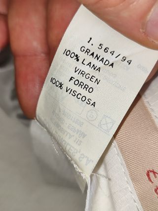 Pantalón Emidio Tucci Lana Virgen Gris