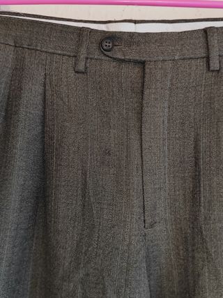 Pantalón Emidio Tucci Lana Virgen Gris