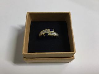 anillo oro 18k con piedra